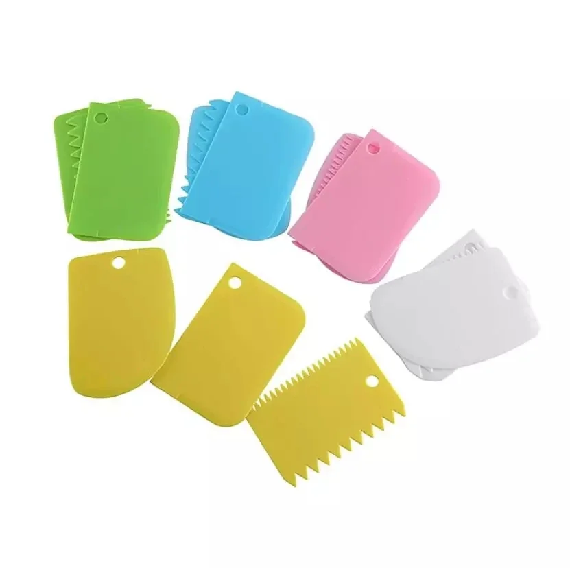 3PCS/Lot Cream Scraper Smoothe - Fondant Smoother Set ulasan dan harga