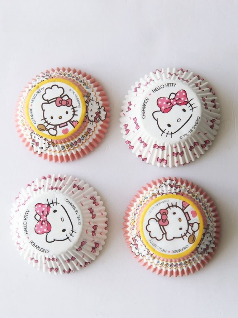 Hello Kitty Printed Cupcake Li - Kitchen Baking Paper ulasan dan harga