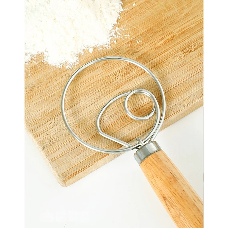 13inch Danish Dough Whisk Stai - Kitchen Baking Blender ulasan dan harga