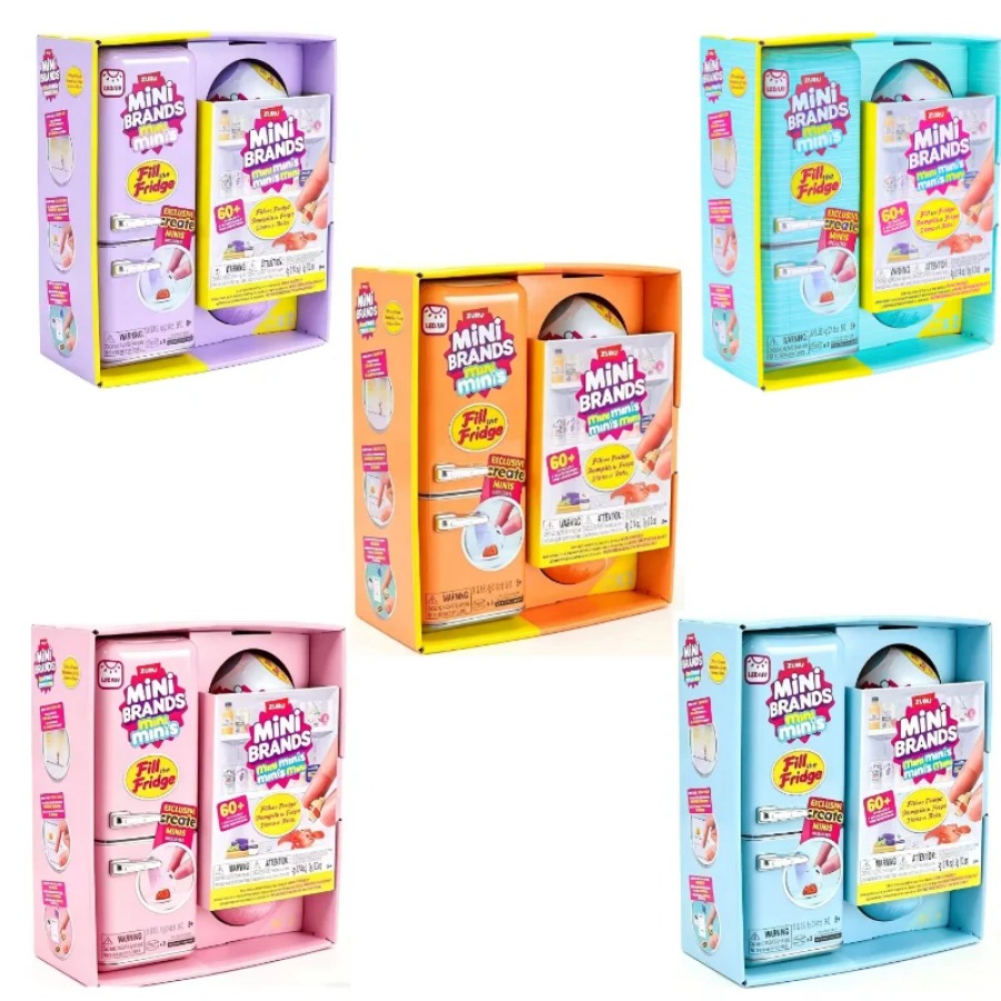 ZURU 5 Surprise Mini Fridge Ba - Miniature Baking Kitchen ulasan dan harga