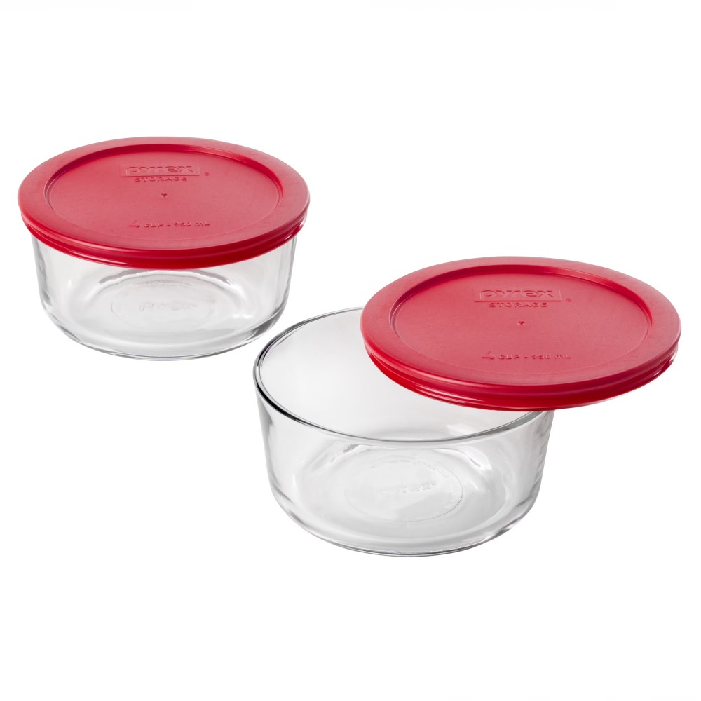 Glass Food Storage Container S - Kitchen Baking Canisters ulasan dan harga